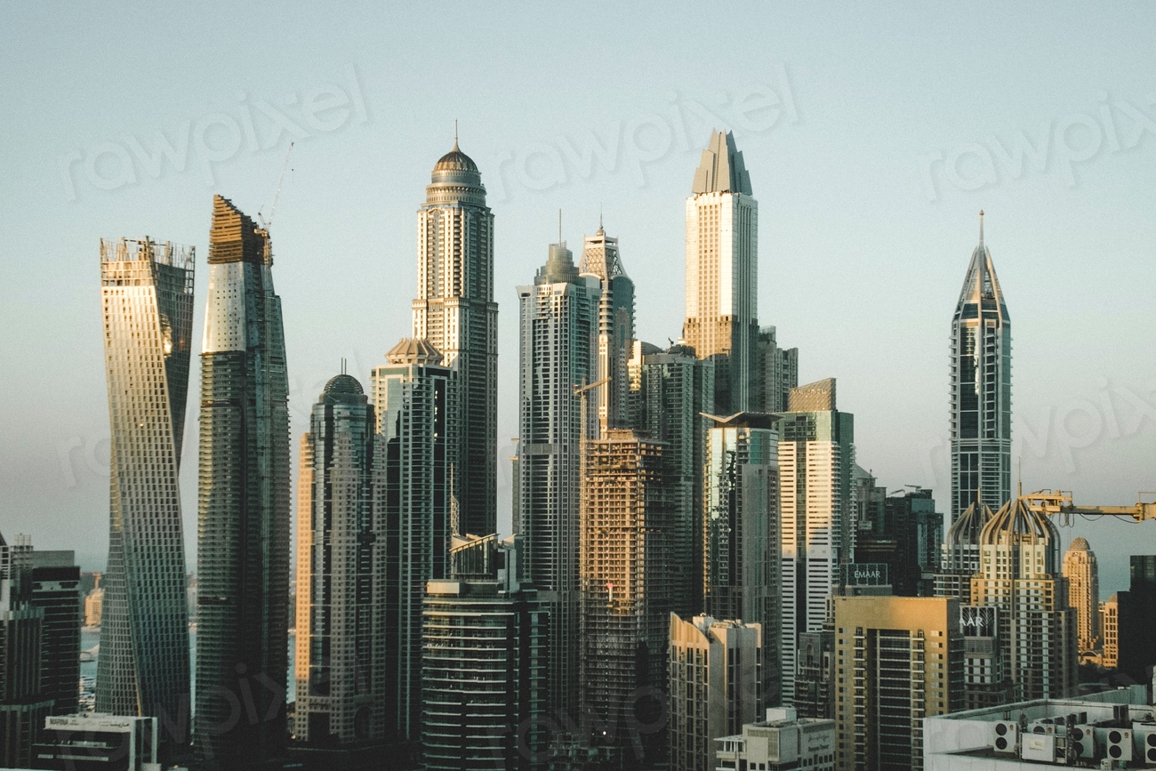 Dubai Marina Skyline